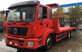 國五東風后八輪平板車